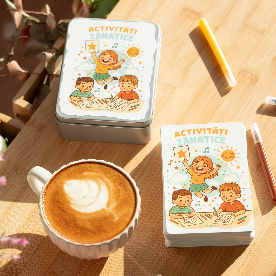Activități Zănatice – Activități creative pentru copii în restaurante, călătorii, mașină sau momente de așteptare